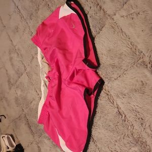 Nike pink athletic shorts